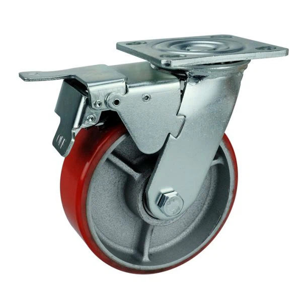 Rigid Polyurethane Casters For Trolleys